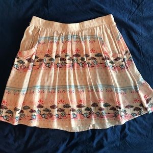 Summer Print Skirt